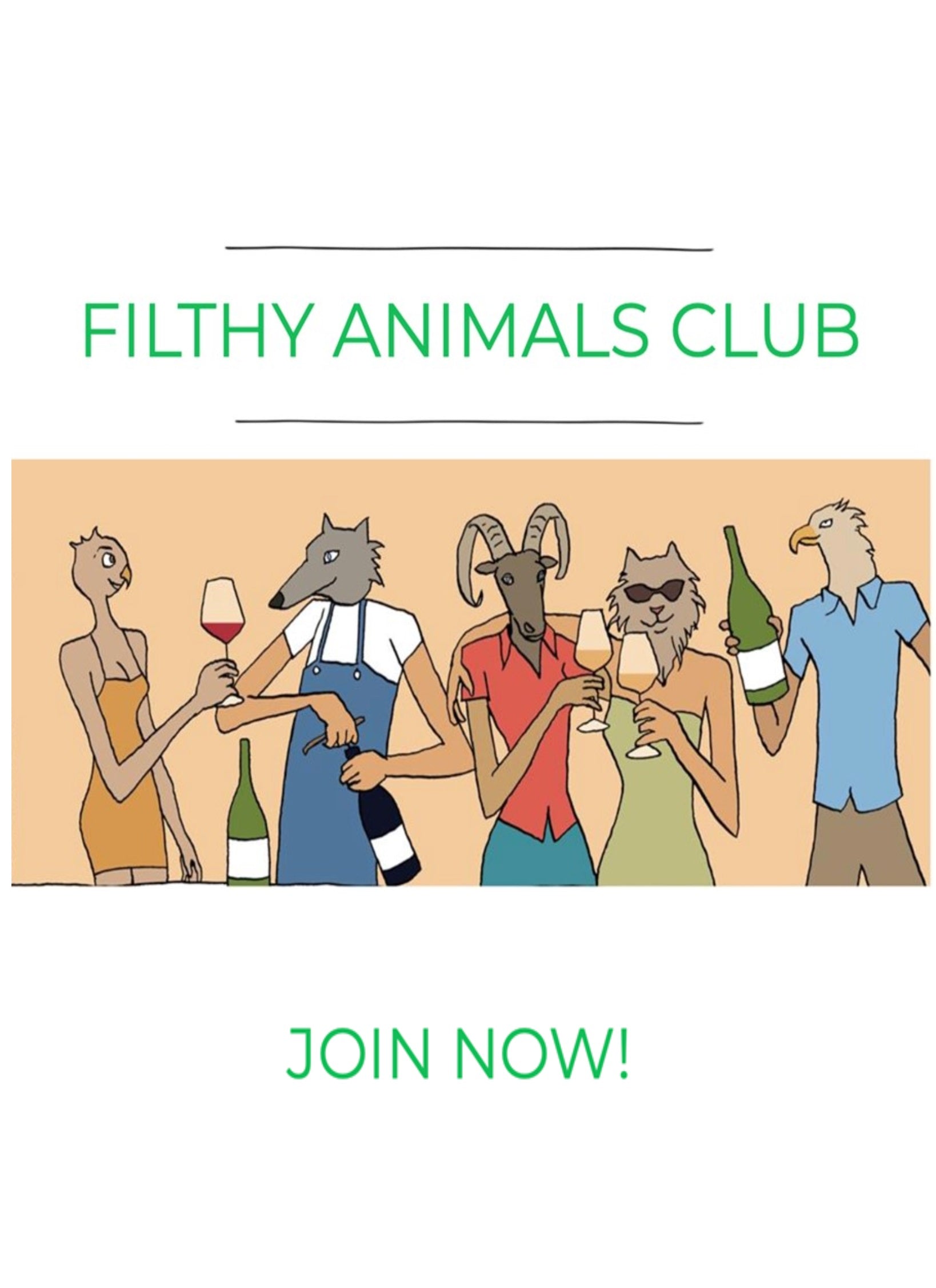 Filthy Animals Club Subscription