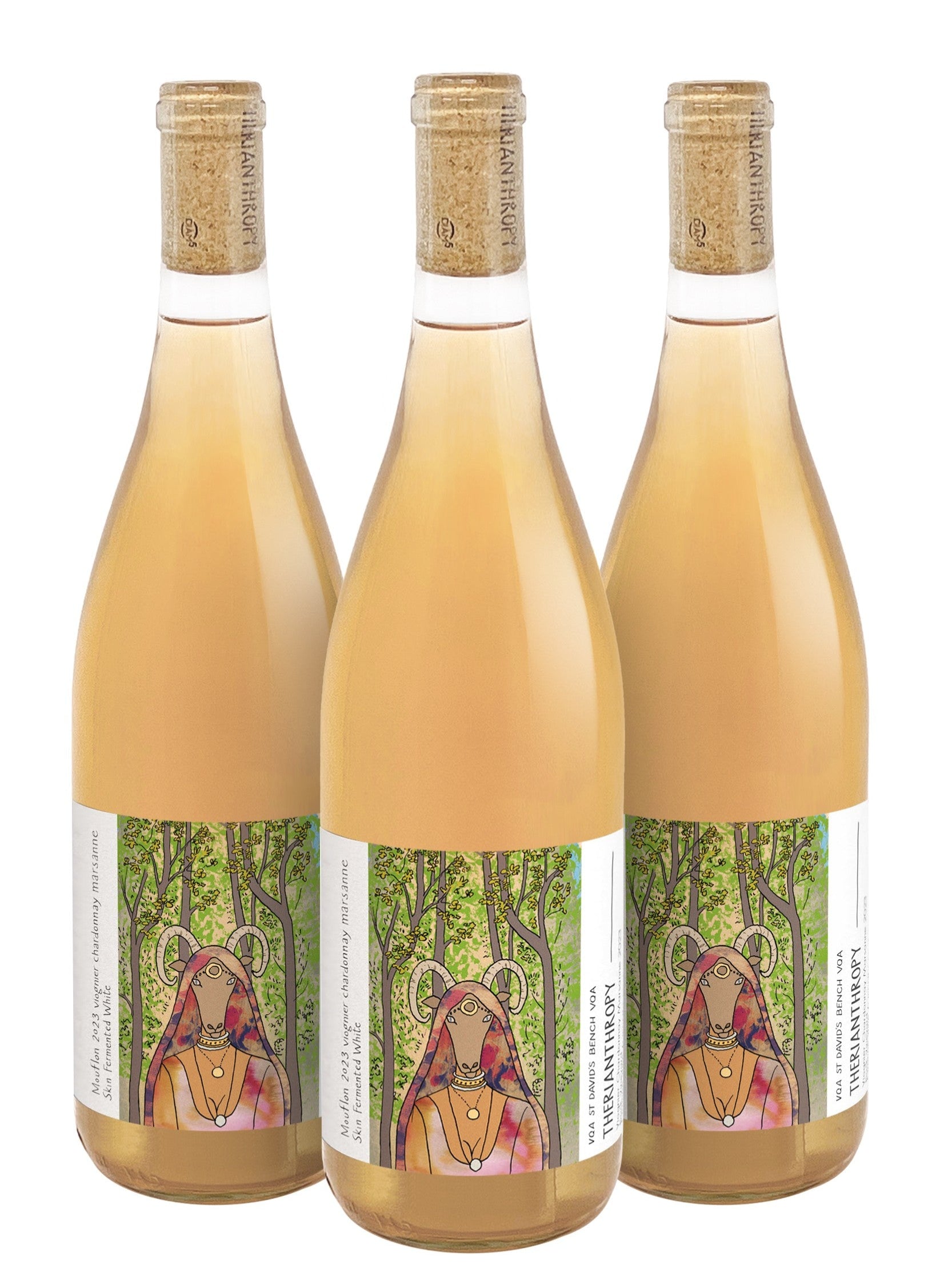 Mouflon Viognier Chardonnay Marsanne Orange Wine 2023