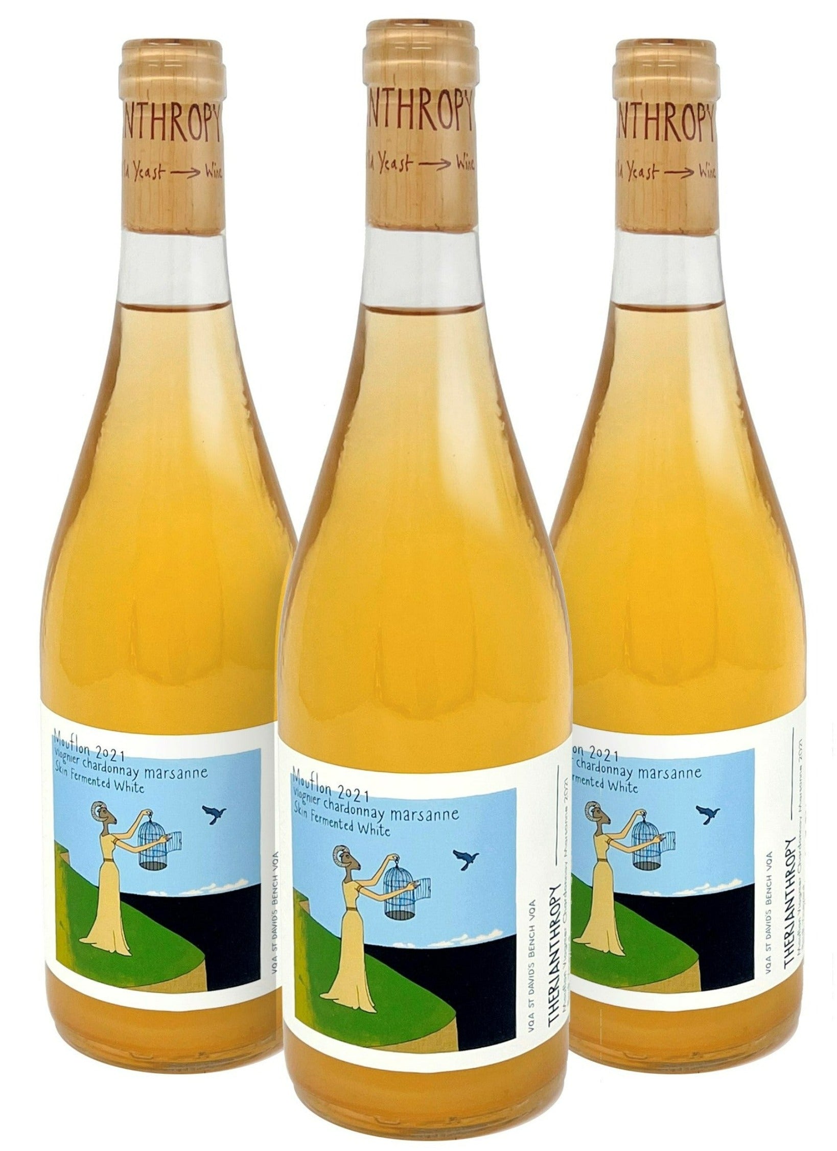 Mouflon Viognier Marsanne Chardonnay Orange Wine 2021